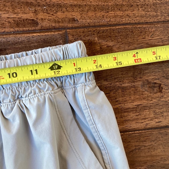 Abercrombie & Fitch Grey High-Rise Athletic Shorts Small Drawstring - Picture 7 of 8